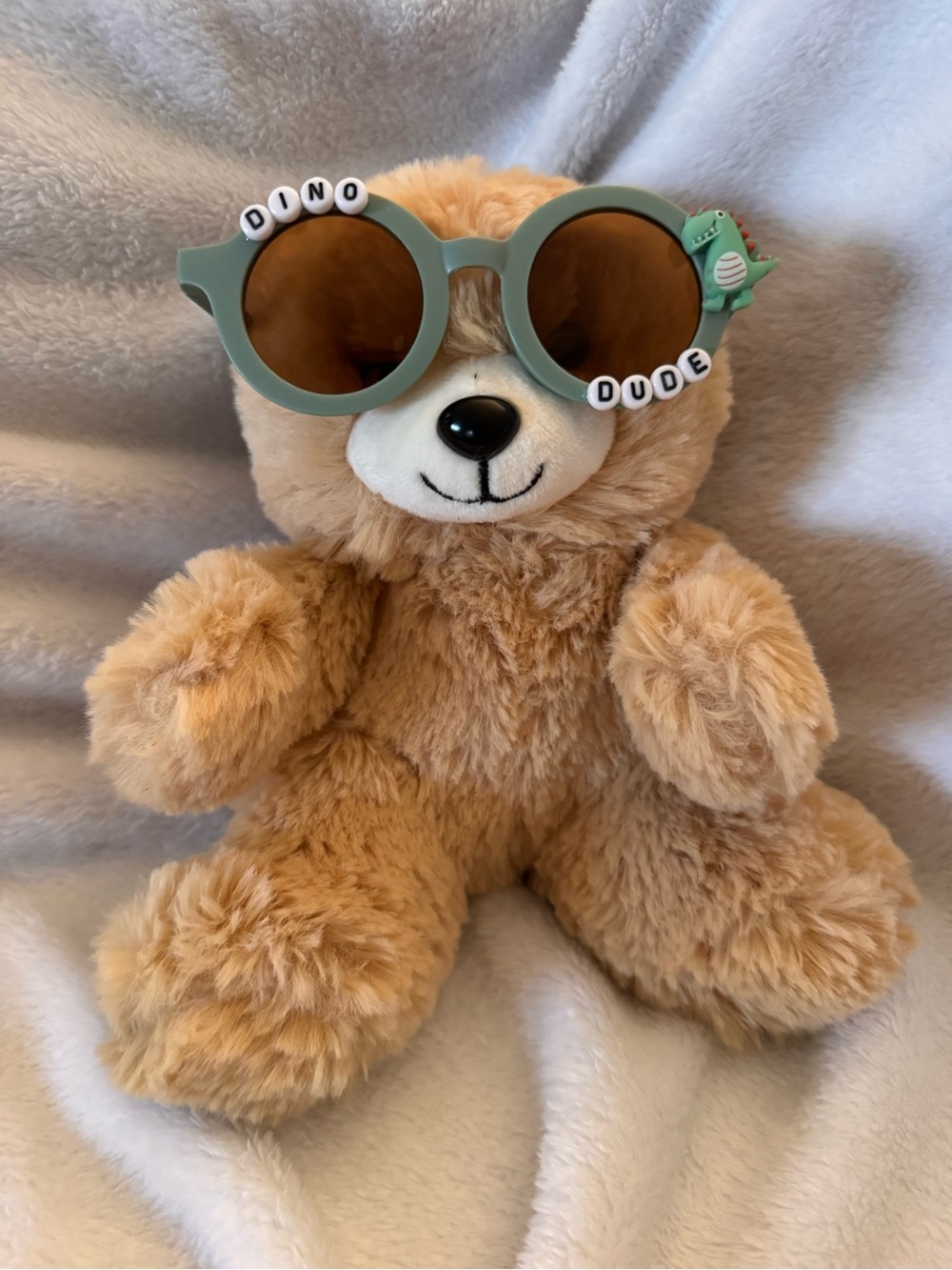 Green Circle Shaped Boy’s Sunglasses